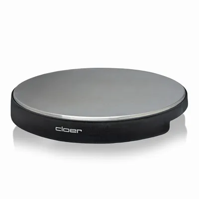 Obrázek produktu pro Cloer 6718, 1000 W, Černá, Stříbrná, 1 m, 370 mm, 370 mm, 55 mm