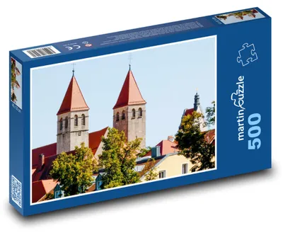Obrázok produktu pre Puzzle 500 Katedrála v Regensburgu - martinpuzzle