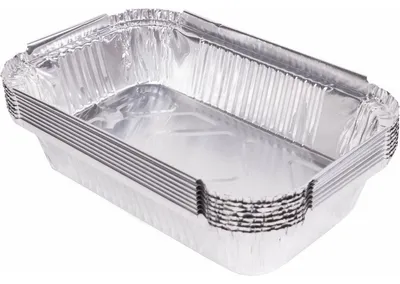 Produktbild von Benson BBQ-Grillschalen - 8x - Aluminium - 17 x 10.5 x 4 cm