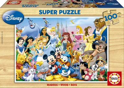 Immagine prodotto di Puzzle 100 pezzi Il meraviglioso mondo di Disney Educa 12002
