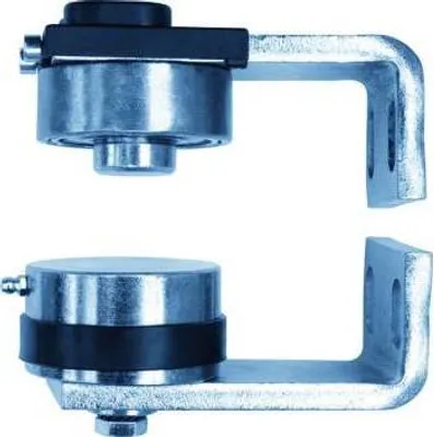 Image de Paire de Pivot Ø 50 en acier bichromaté réglable 25052 à visser MANTION - 25052