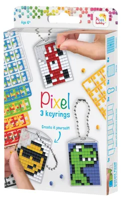 Produktbild von PRACHT Pixel Medaillon Set Jungs