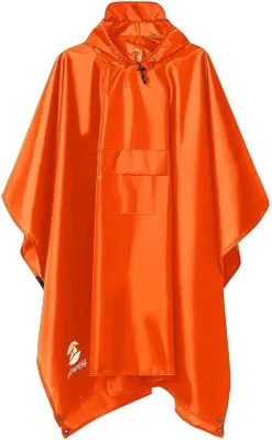 Produktbild von Famanu Regenponcho 3-in-1 - für Damen und Herren, wiederverwendbar, wasserdicht