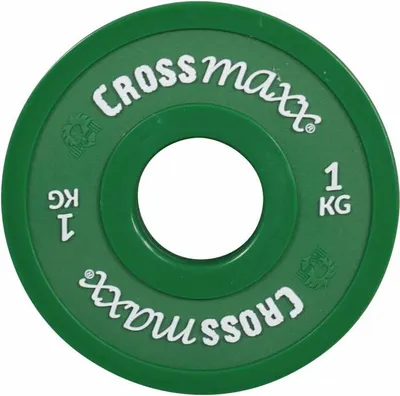 Produktbild von Lifemaxx Crossmaxx Elite Fractional Plate 1 kg Grün