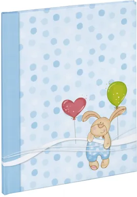 Produktbild von Hama Kleiner Hase, Blau, 44 Blätter, Hardcover, Kind, 205 mm, 280 mm