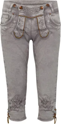 Produktbild von Trachtenjeans Ovida Kniebund hellgrau 38