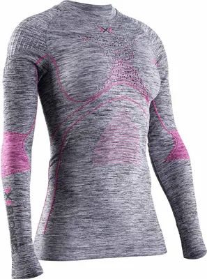 Produktbild von X-BIONIC Energy Accumulator 4.0 Longsleeve Shirt Damen grey melange/pink XL