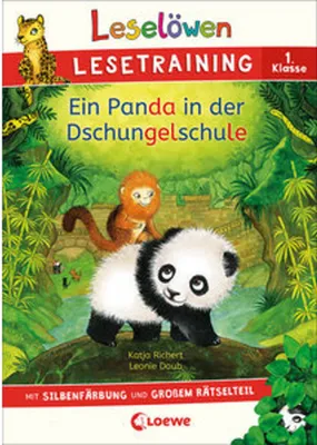 Produktbild von Leselöwen Lesetraining 1. Klasse - Ein Panda in der Dschungelschule