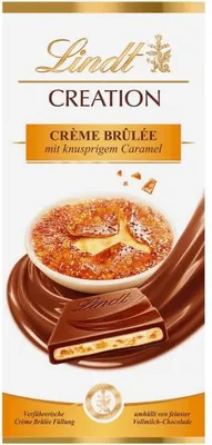 Produktbild von Lindt Creation Crème Brûlée Vollmilch Tafel 150g