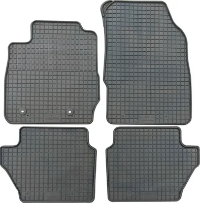 Produktbild von für Ford Ecosport ab 04/2014 Passform Fußmatten PETEX Gummimatten 4-teilig schwarz Allwettermatten Gummifußmatten