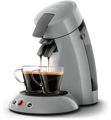 Produktbild von Philips Senseo® Orginal Kaffee Pad Maschine mit Crema Plus und Kaffee Boost Technologie, Grau (HD6553/70)