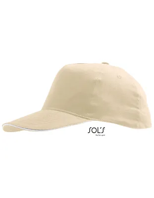 Immagine prodotto di SOLs 88110 | Berretto Sunny / Berretto / Cappello - Colore: Beige/Bianco - Taglia: Unica
