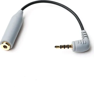Zdjęcie produktu dla BOYA BY-CIP2 adapter do mikrofonów Boya iPhone Android złącze 3,5 mm
