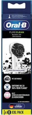 Produktbild von Oral-B Aufsteckbürsten Aktivkohle 8er