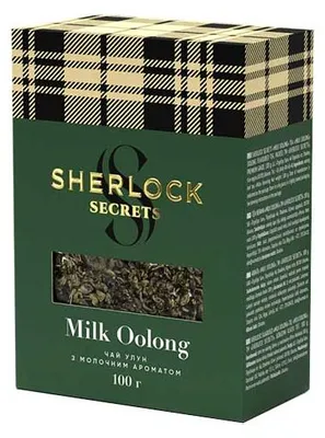 Obrázek produktu pro Sherlock Secrets Milk Oolong 100g (sypaný, oolong čaj)