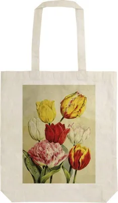 Obrázok produktu pre Bavlnená taška STBAG 74 Tulipány – Skona Ting