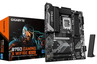 Zdjęcie produktu dla Gigabyte B760 Gaming X WiFi6E Gen5   (B760,S1700,ATX,DDR5)