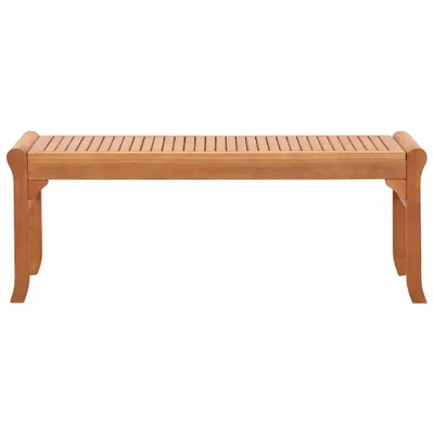 Produktbild von vidaXL Gartenbank 2-Sitzer 120 cm Massivholz Eukalyptus