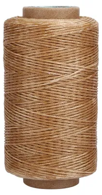 Gewachster Nähfaden 150D 250 m für Leder DIY Khaki