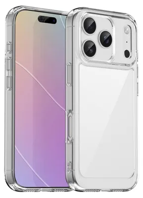 Obrázok produktu pre Pre Apple iPhone 17 Pro Farebná séria TPU / Akrylové ochranné puzdro Transparent