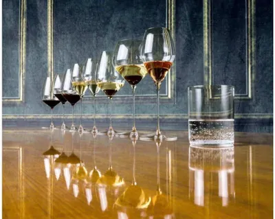 Immagine prodotto di Riedel Veloce Tasting Set Cabernet/Merlot + Pinot Noir/Nebbiolo + Riesling + Chardonnay 4 Stück 5330/47-1
