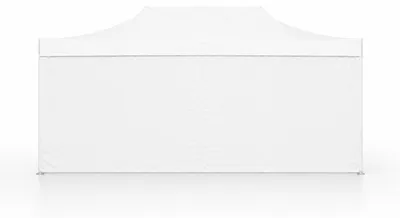 Obrázek produktu pro Nůžkový párty stan 3x6 m OCEL Premium – profil 35x35 mm, kovové spojky, plachty 450 g/m², 4 bočnice, vak na kolečkách - Bílá