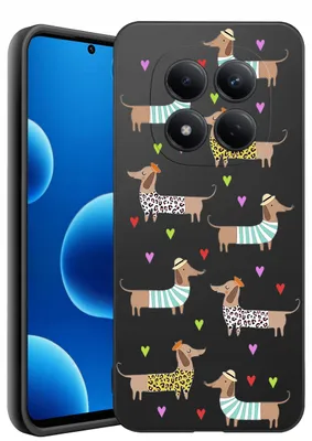 Productafbeelding van Hoesje voor Xiaomi Redmi Note 15 Pro+ Plus 5G, met patronen, van siliconen, matte afwerking