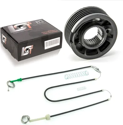 Produktbild von Fensterheber Reparatursatz Set Seilzug Rolle Vorne Links Für Bmw 5Er (E39)