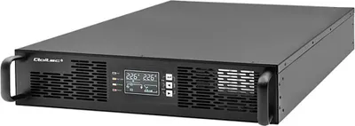 Produktbild von Qoltec Unterbrechungsfreie Stromversorgung (USV) für RACK | 3kVA | 3000W | Leistungsfaktor 1.0 | LCD | EPO | USB | Online
