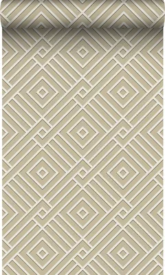 Zdjęcie produktu dla Origin Wallcoverings Tapeta motyw graficzny 3D beżowym 50 x 900 cm