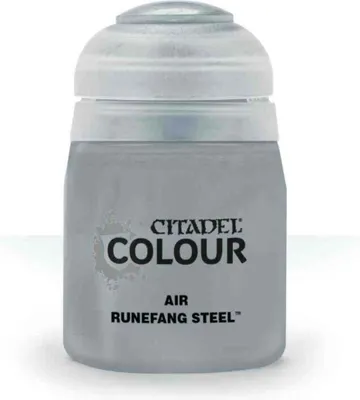 Produktbild von Citadel Air Paint (Runefang Steel) - Airbrush-Farbe, Grau