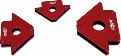 Produktbild von PIHER Magnetwinkel von 45° und 90° - 14 cm x 14 cm - 29005