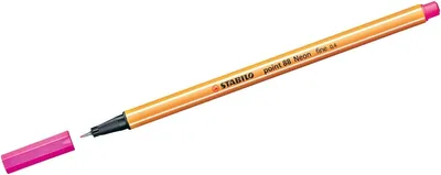 Produktbild von Fineliner - STABILO point 88 - Einzelstift - Neonfarbe, leuchtfarbenrosa