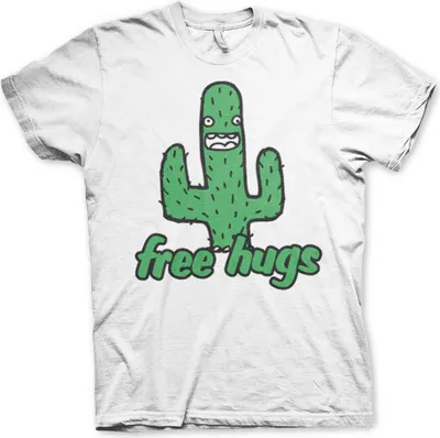 Produktbild von Free Hugs T-Shirt - Large - White