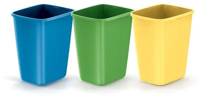 Immagine prodotto di Cestino per rifiuti 12 l compatta q Set di selezione Colore
