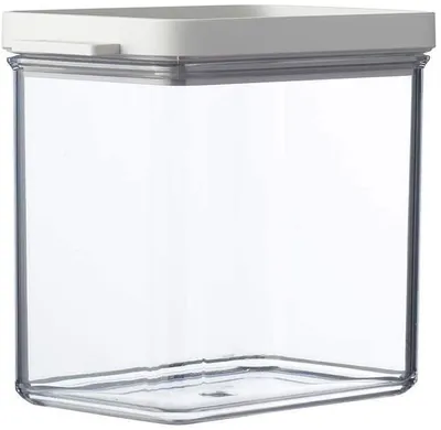 Obrázok produktu pre Mepal 4 ks skladovacie plechovky omnia obdĺžnikové 1100 ml - severská biela 106412032500