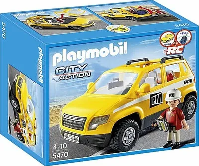 Immagine prodotto di Veicolo PLAYMOBIL per la gestione del cantiere, 5470