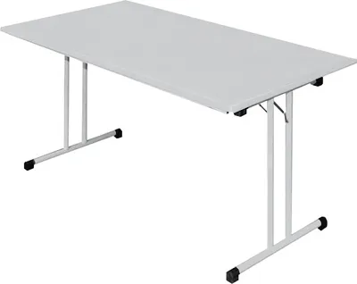 Produktbild von Klapptisch Besprechungstisch Verkaufstisch Schreibtisch200x80cm RAL7035Lichtgrau
