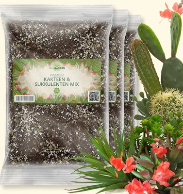 Produktbild von OraGarden Sukkulenten & Kakteen Erde 9 Liter