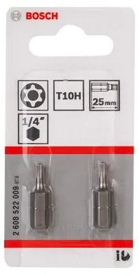 Produktbild von T10H Security-Torx®-Schrauberbit Extra-Hart, 2 Stk.