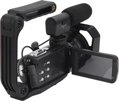 Image de Caméra vidéo 4K, 56 MP, 30 images par seconde, zoom 18x, vision nocturne, fonction webcam