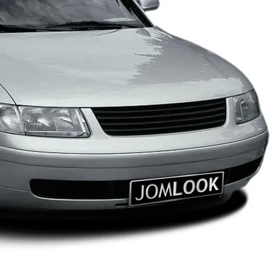 Produktbild von Kühlergrill ohne Emblem, schwarz passend für VW Passat 3B Baujahr 1996 - 2000