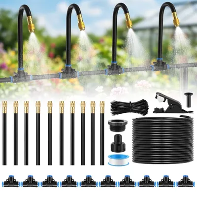Garten-Bewässerungssystem, 10 m Schlauchlänge, 8-teilig
