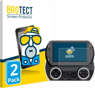 Produktbild von 2x BROTECT Schutzfolie für Sony PSP Go Displayschutz Displayschutzfolie Folie Matt Entspiegelungsfolie