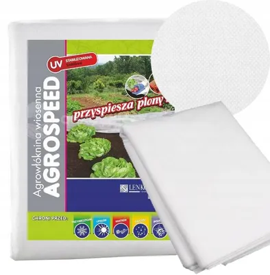 Produktbild von Gartenvlies 17g/m² 1,6 x 5m– Atmungsaktives Pflanzenschutzvlies für Gemüsebeete und Frühbeete, UV-beständig und Frostschutz