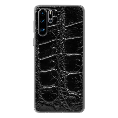 Produktbild von MuchoWow® Handyhülle Schutzhülle Hülle für Huawei P30 Pro Tiermuster - Krokodile - Leder Silikon Softcase Handy Hülle - Schutzdeckel