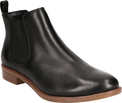 Produktbild von Clarks Stiefelette TAYLOR SHINE, Glattleder, Schwarz, Damen