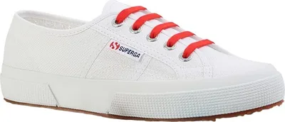 Productafbeelding van Superga - Veters, effen kleur, katoen SP167 (L) (Rood)