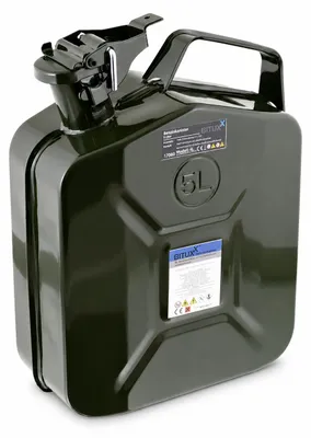 Produktbild von Bituxx Kraftstoffkanister Metall 5 Liter Olive MS-17060, KI-generiertes Bild