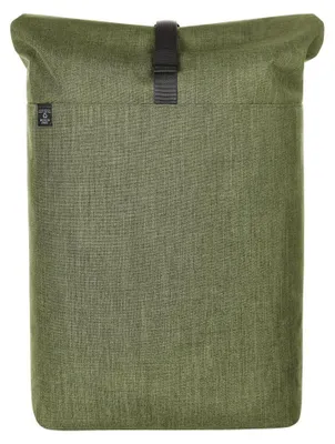 Produktbild von Halfar - "Europe" Rucksack für Laptops, Roll Top LT5318 (Einheitsgröße) (Grün Sprenkel)